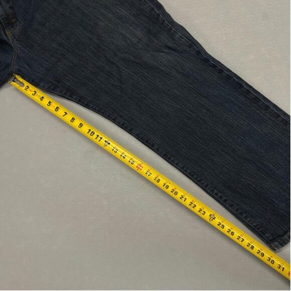 Lee Modern Series Straight Fit Jeans Straight Leg Denim Blue Mens 48x30 - Picture 5 of 6